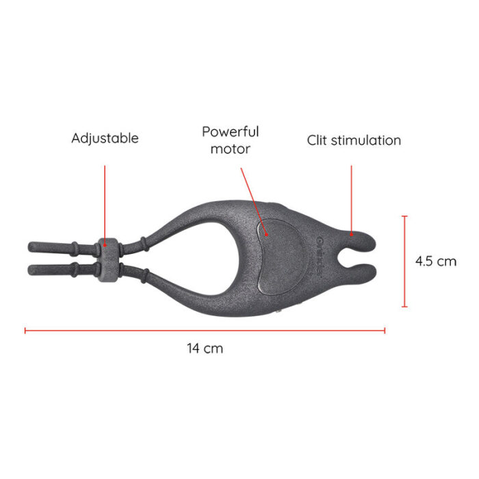 ONINDER - PAMPA ANILLO VIBRADOR AJUSTABLE Y MULTIPOSICION  - APP GRATUITA - CandyHot - Foto 4