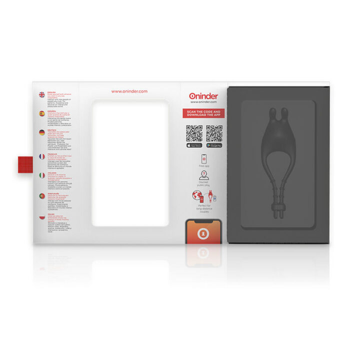 ONINDER - PAMPA ANILLO VIBRADOR AJUSTABLE Y MULTIPOSICION  - APP GRATUITA - CandyHot - Foto 6