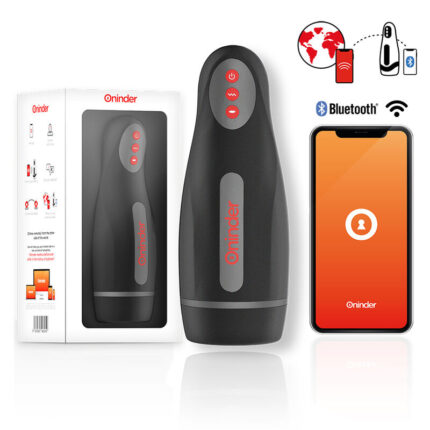 ONINDER - SEOUL MASTURBADOR MASCULINO DE COMPRESION Y VIBRACIÓN - APP GRATUITA - CandyHot - Foto 1