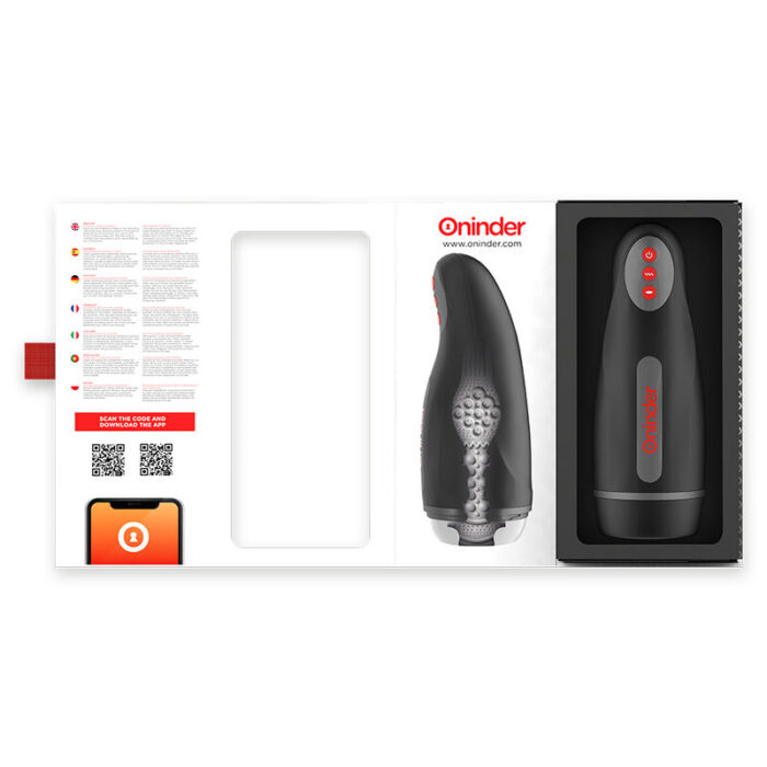ONINDER - SEOUL MASTURBADOR MASCULINO DE COMPRESION Y VIBRACIÓN - APP GRATUITA - CandyHot - Foto 6