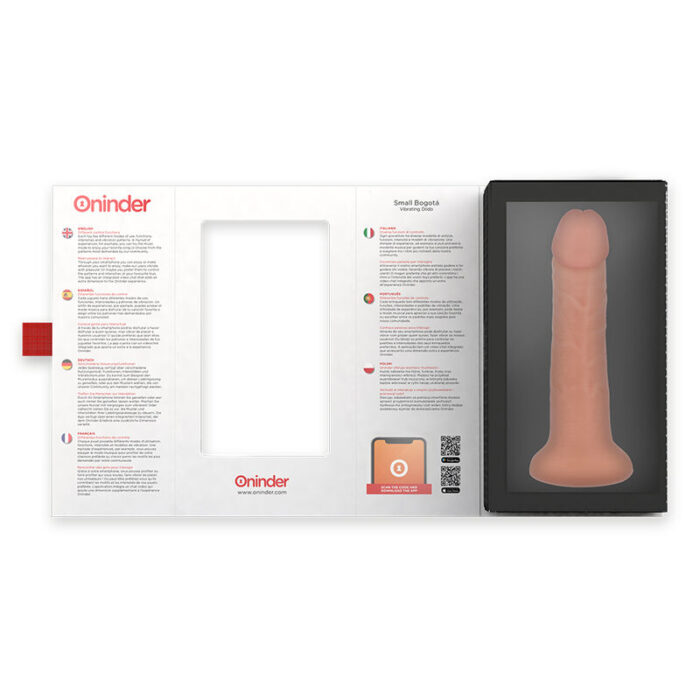 ONINDER - SMALL BOGOTÁ CYBER REALISMO VIBRACIÓN 17.5 CM -O- 4 CM - APP GRATUITA - CandyHot - Foto 4