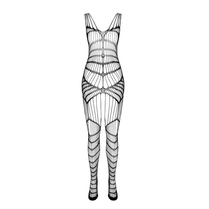 PASSION - BS 102 BODYSTOCKING BLANCO TALLA ÚNICA - CandyHot - Foto 4