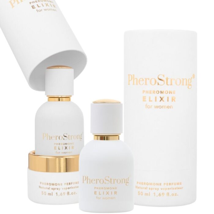PHEROSTRONG - ELIXIR DE FERÓMONAS PARA MUJER 50 ML - CandyHot - Foto 2
