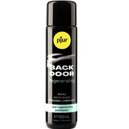 PJUR - BACK DOOR REGENERATING PANTHENOL BASE AGUA ANAL 100 ML - CandyHot - Foto 1