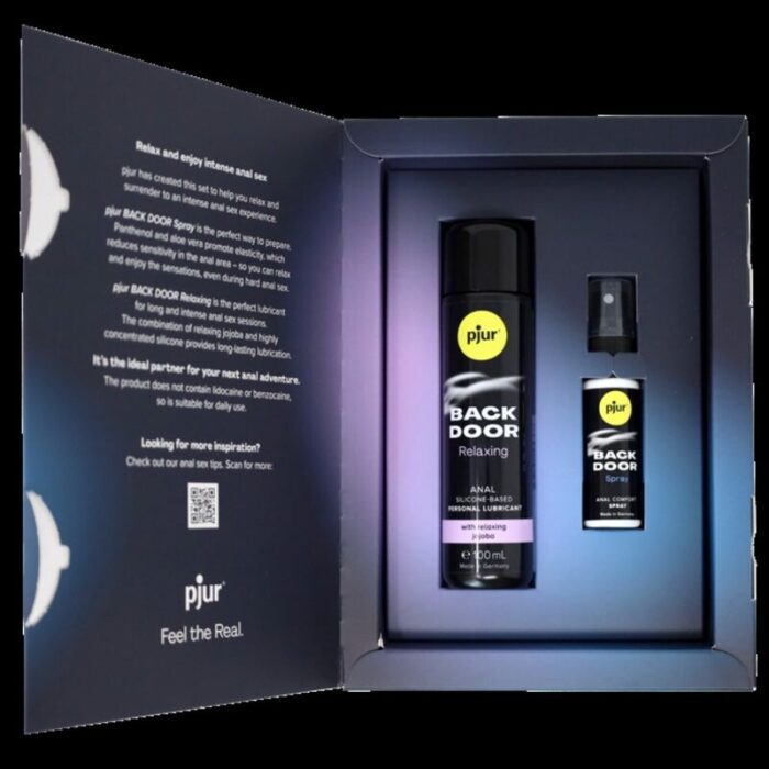 PJUR - BACK DOOR SET DE LUBRICANTE ANAL Y SPRAY - CandyHot - Foto 3