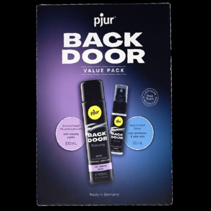 PJUR - BACK DOOR SET DE LUBRICANTE ANAL Y SPRAY - CandyHot - Foto 4