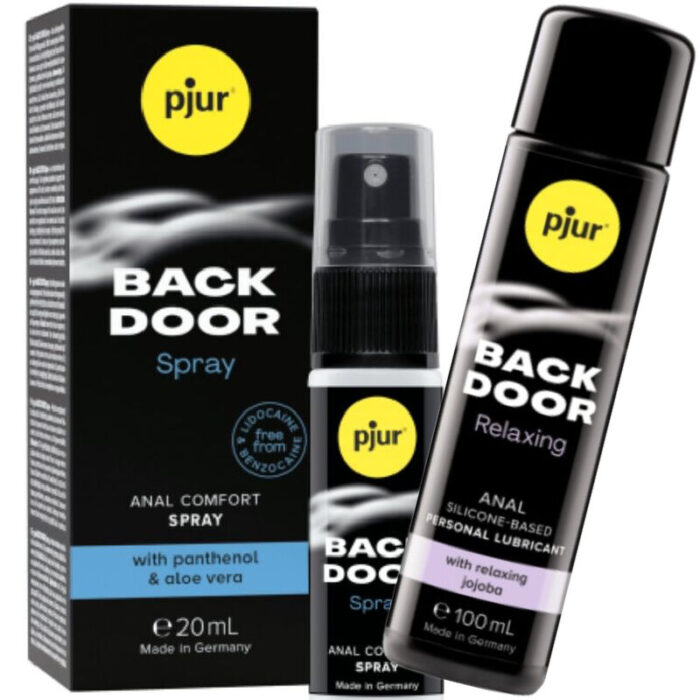 PJUR - BACK DOOR SET DE LUBRICANTE ANAL Y SPRAY - CandyHot - Foto 1