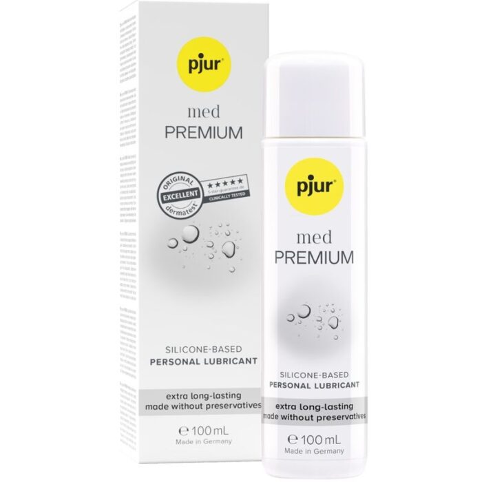PJUR - MED LUBRICANTE PREMIUM SILICONA 100 ML - CandyHot - Foto 1