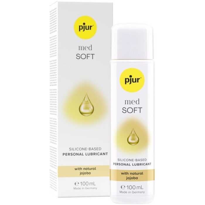PJUR - MED SOFT GLIDE LUBRICANTE SILICONA 100 ML - CandyHot - Foto 1
