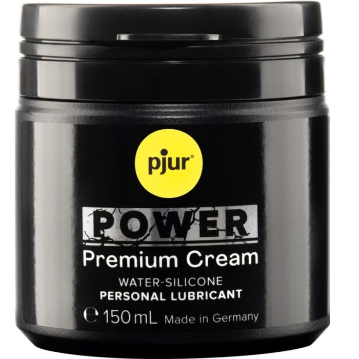 PJUR - POWER PREMIUM CREAM PERSONAL LUBRICANT 150 ML - CandyHot - Foto 1