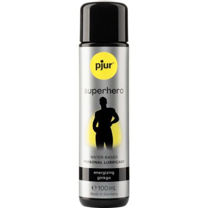 PJUR - SUPERHERO LUBRICANTE RETARDANTE 100 ML - CandyHot - Foto 1