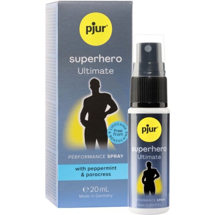 PJUR - SUPERHERO ULTIMATE SPRAY RETARDANTE 20 ML - CandyHot - Foto 1