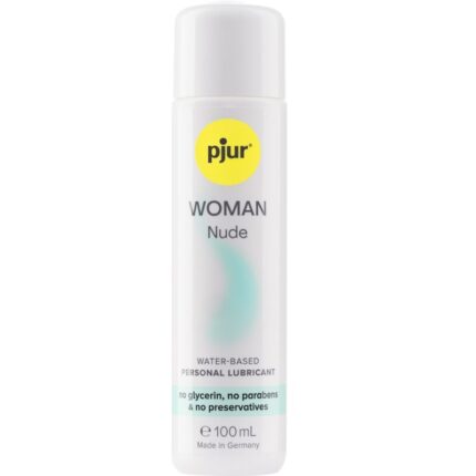 PJUR - WOMAN NUDE LUBRICANTE BASE AGUA 100 ML - CandyHot - Foto 1