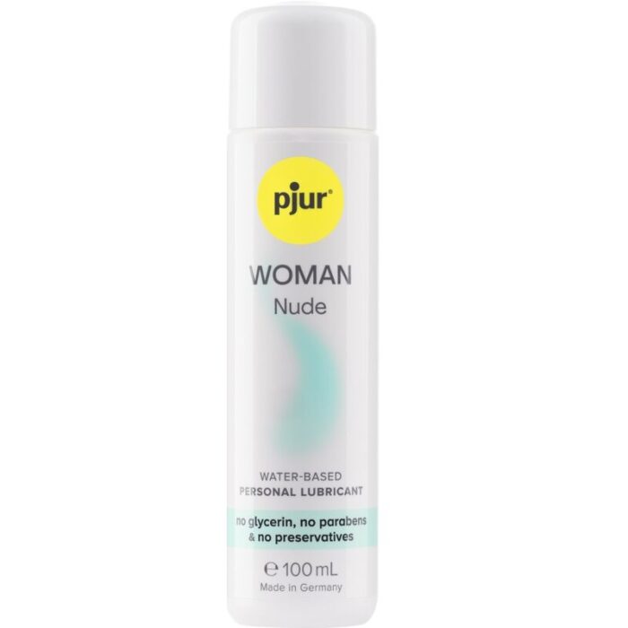 PJUR - WOMAN NUDE LUBRICANTE BASE AGUA 100 ML - CandyHot - Foto 1