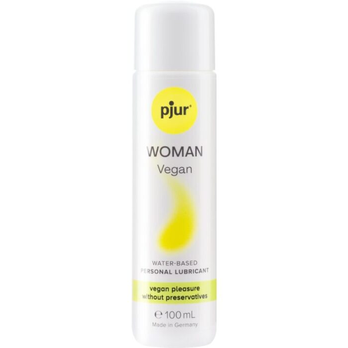 PJUR - WOMAN VEGAN LUBRICANTE BASE AGUA 100 ML - CandyHot - Foto 1