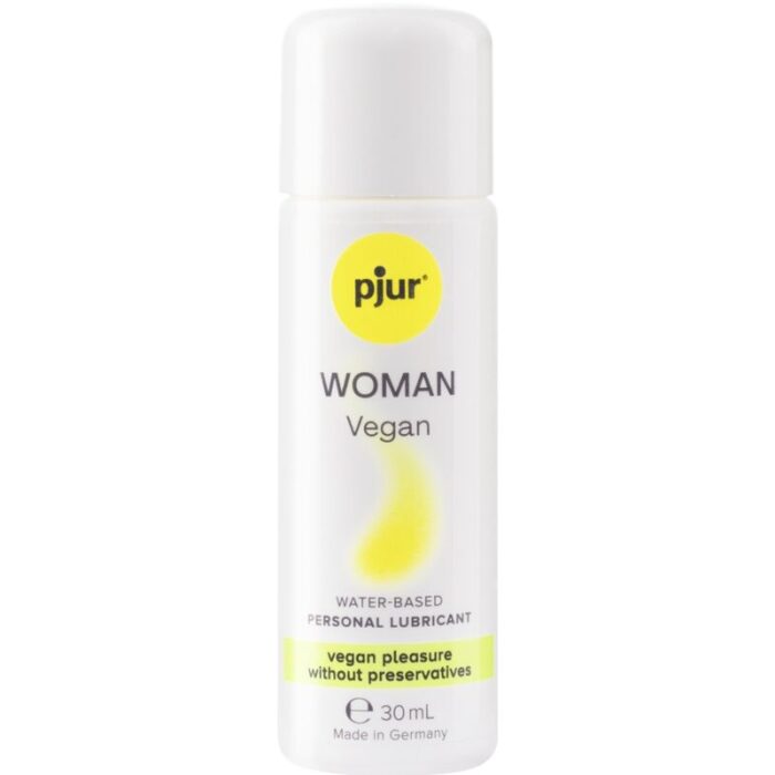 PJUR - WOMAN VEGAN LUBRICANTE BASE AGUA 30 ML - CandyHot - Foto 1