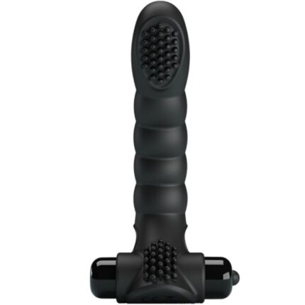PRETTY LOVE - ALEXANDER VIBRADOR DE DEDO 10 VIBRACIONES NEGRO - CandyHot - Foto 2