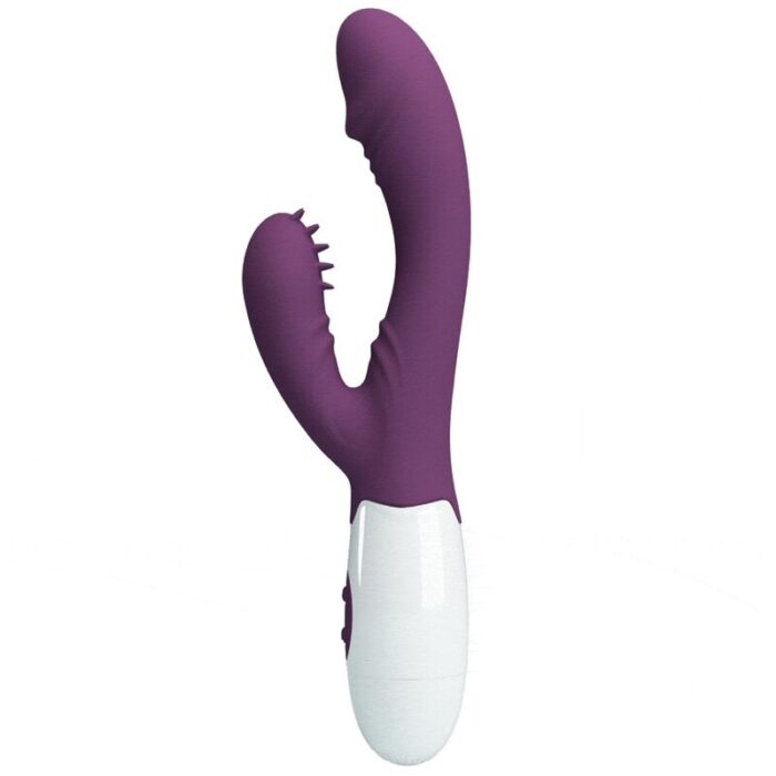 PRETTY LOVE - ANDRE VIBRADOR RABBIT & ESTIMULADOR PUNTO G MORADO - CandyHot - Foto 2
