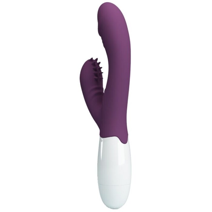 PRETTY LOVE - ANDRE VIBRADOR RABBIT & ESTIMULADOR PUNTO G MORADO - CandyHot - Foto 3