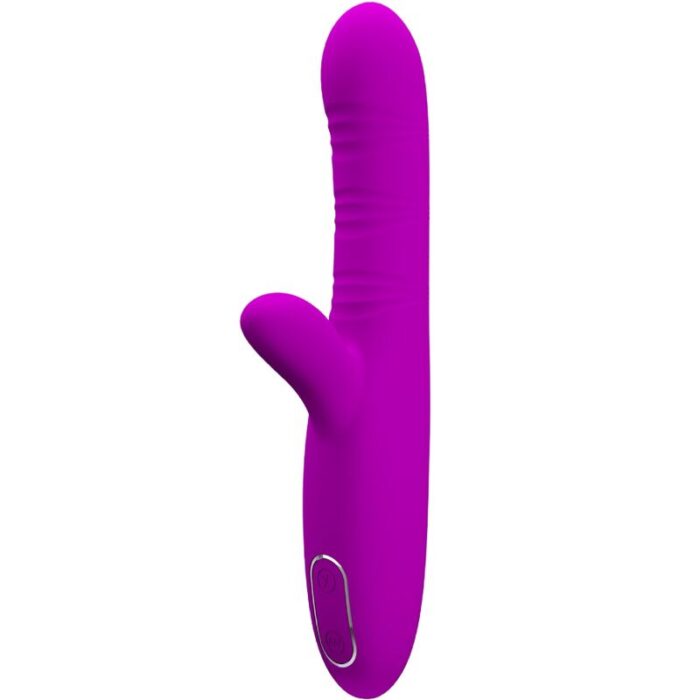 PRETTY LOVE - ANGELIQUE VIBRADOR MULTIFUNCIÓN + ESTIMULADOR DE CLÍTORIS MORADO - CandyHot - Foto 1