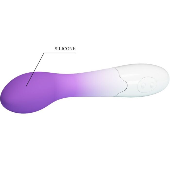 PRETTY LOVE - BISHOP VIBRADOR PUNTO G 30 VIBRACIONES MORADO - CandyHot - Foto 3