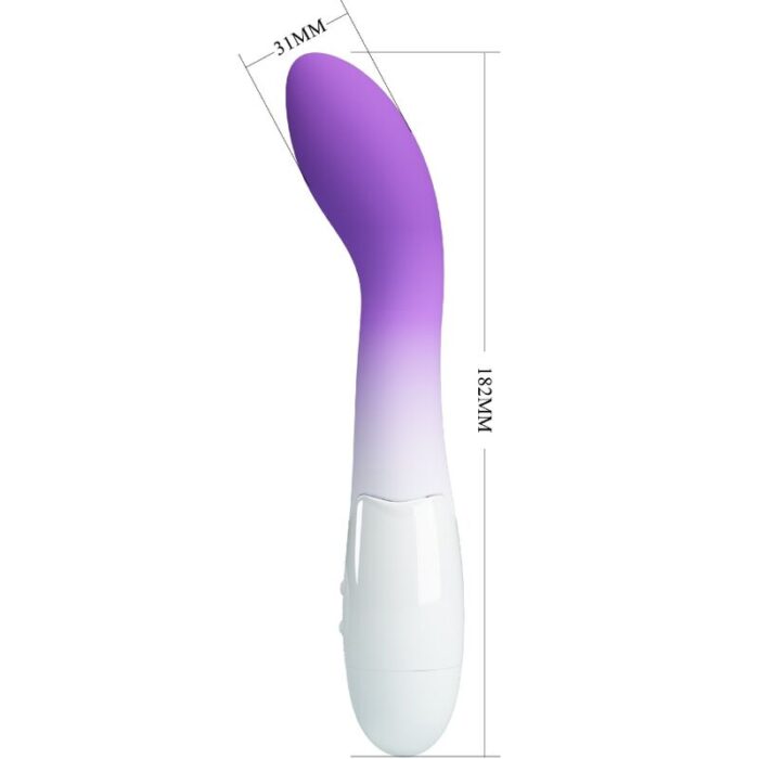 PRETTY LOVE - BISHOP VIBRADOR PUNTO G 30 VIBRACIONES MORADO - CandyHot - Foto 4