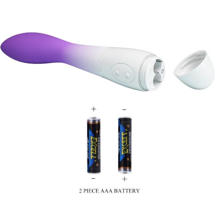 PRETTY LOVE - BISHOP VIBRADOR PUNTO G 30 VIBRACIONES MORADO - CandyHot - Foto 5