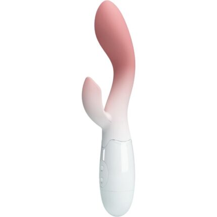 PRETTY LOVE - BRIGHTY VIBRADOR PUNTO G + ESTIMULADOR CLÍTORIS 30 VIBRACIONES ROSA - CandyHot - Foto 1