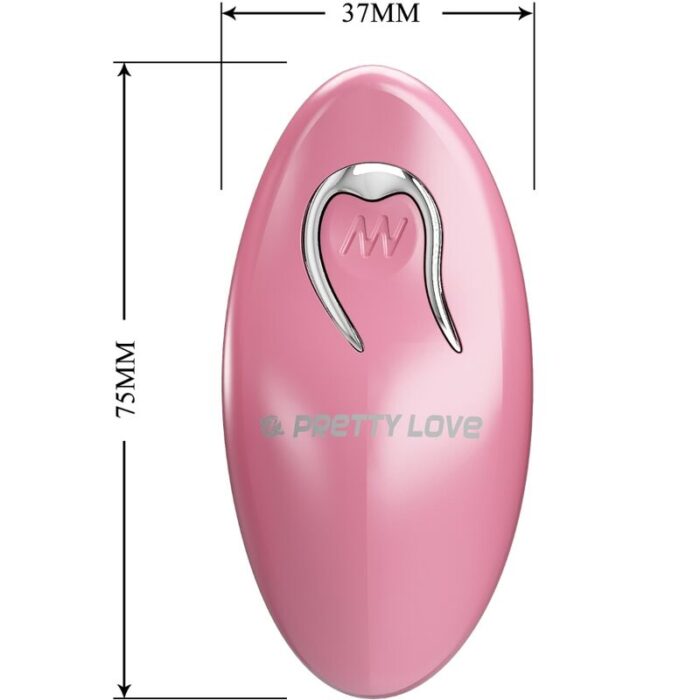 PRETTY LOVE - CAILEY PINZAS PARA PEZONES 10 VIBRACIONES CONTROL REMOTO ROSA - CandyHot - Foto 4