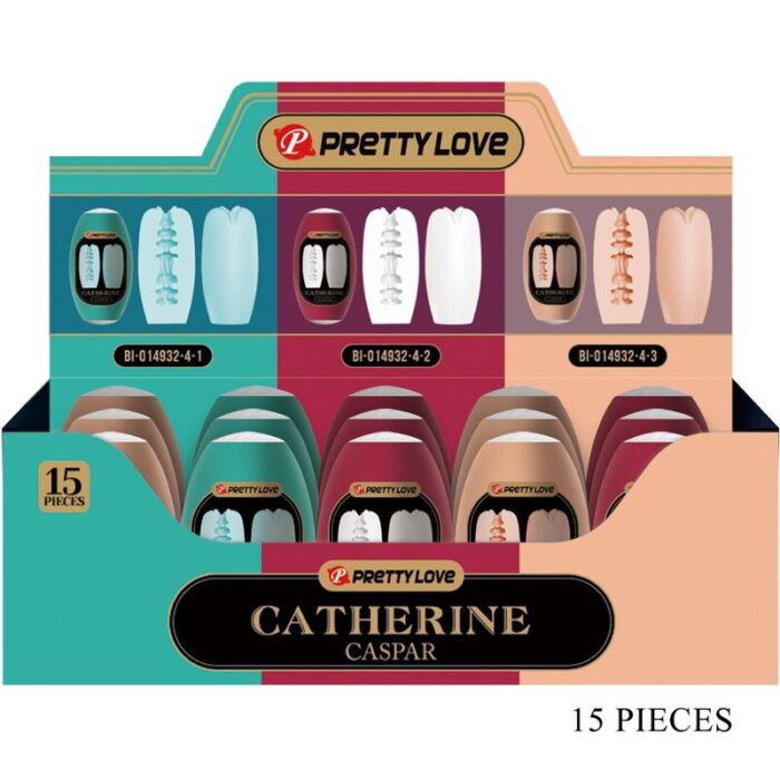 PRETTY LOVE - CASPAR PACK 15 MASTRUBADORES MASCULINOS VARIOS - CandyHot - Foto 1