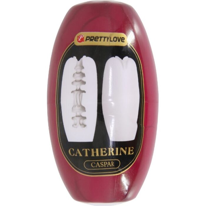 PRETTY LOVE - CATHERINE MASTURBADOR MASCULINO BLANCO - CandyHot - Foto 6