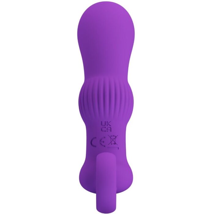 PRETTY LOVE - CAYLA MASAJEADOR VIBRADOR ANAL LILA - CandyHot - Foto 3