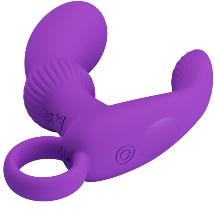 PRETTY LOVE - CAYLA MASAJEADOR VIBRADOR ANAL LILA - CandyHot - Foto 4