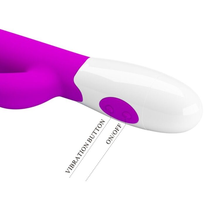 PRETTY LOVE - CENTAUR VIBRADOR RABBIT 30 MODOS DE VIBRACIÓN MORADO - CandyHot - Foto 4