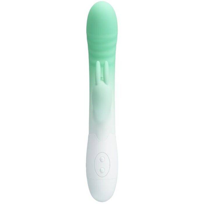 PRETTY LOVE - CERBERUS VIBRADOR RABBIT 3O VIBRACIONES VERDE - CandyHot - Foto 2