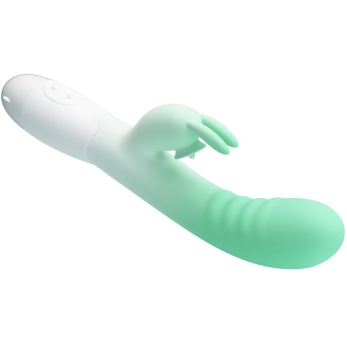 PRETTY LOVE - CERBERUS VIBRADOR RABBIT 3O VIBRACIONES VERDE - CandyHot - Foto 3