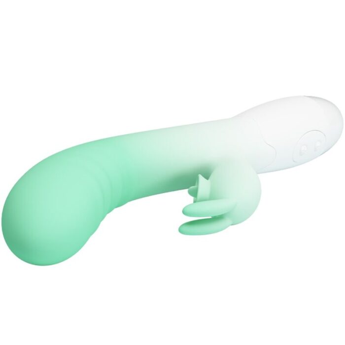 PRETTY LOVE - CERBERUS VIBRADOR RABBIT 3O VIBRACIONES VERDE - CandyHot - Foto 5