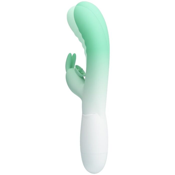 PRETTY LOVE - CERBERUS VIBRADOR RABBIT 3O VIBRACIONES VERDE - CandyHot - Foto 1