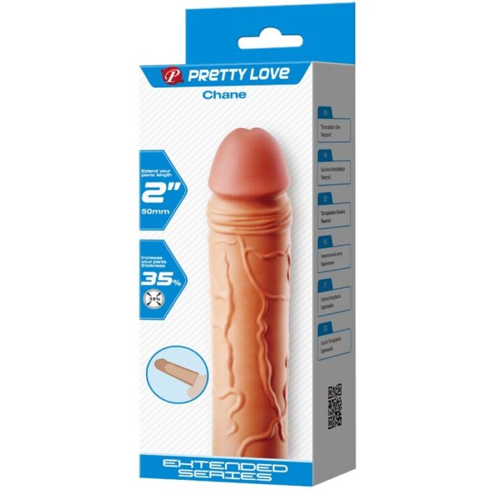 PRETTY LOVE - CHANE FUNDA DE PENE EXTENSORA NATURAL - CandyHot - Foto 6