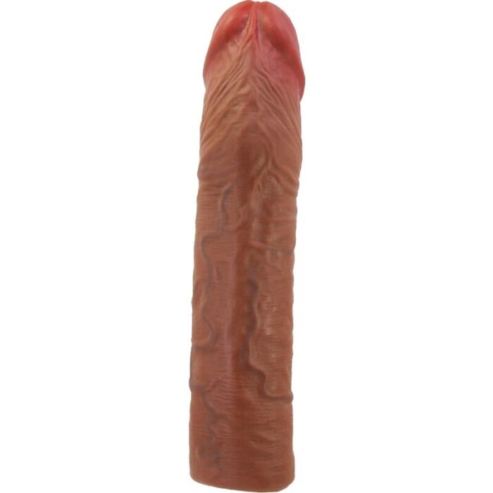 PRETTY LOVE - CHELSEA FUNDA PENE CON EXTENSIÓN DE 7.6 CM MULATO - CandyHot - Foto 2