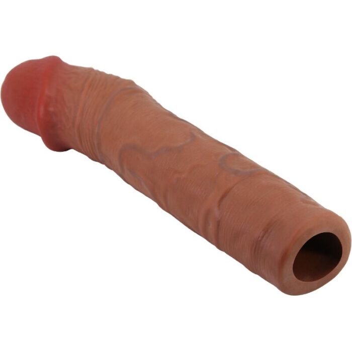 PRETTY LOVE - CHELSEA FUNDA PENE CON EXTENSIÓN DE 7.6 CM MULATO - CandyHot - Foto 3