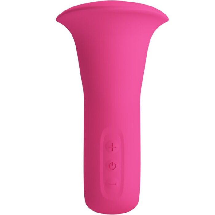 PRETTY LOVE - CLYDE VIBRADOR ORAL LENGUA VIBRADORA 12 VIBRACIONES ROSA - CandyHot - Foto 2