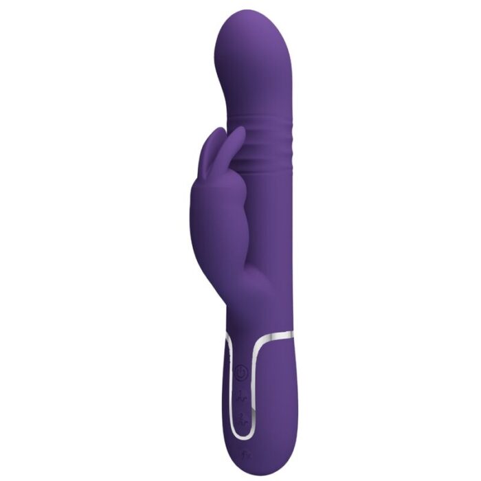 PRETTY LOVE - COALE VIBRADOR RABBIT 4 EN 1 MORADO - CandyHot - Foto 2