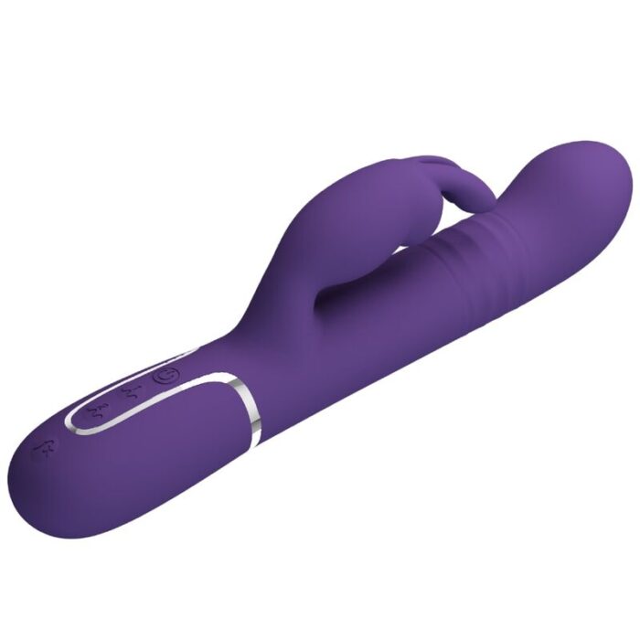 PRETTY LOVE - COALE VIBRADOR RABBIT 4 EN 1 MORADO - CandyHot - Foto 4