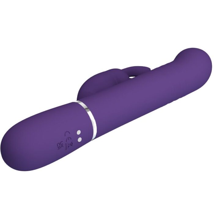 PRETTY LOVE - COALE VIBRADOR RABBIT 4 EN 1 MORADO - CandyHot - Foto 6