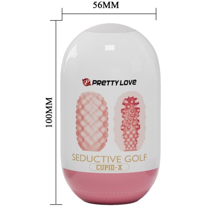 PRETTY LOVE - CUPID X MASTURBADOR MASCULINO ROSA - CandyHot - Foto 3