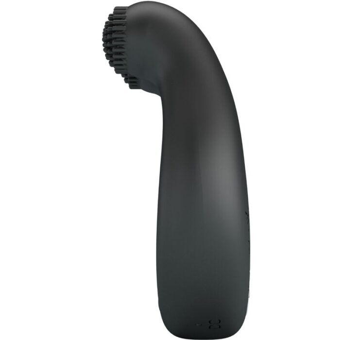 PRETTY LOVE - DAHLIA ANILLO VIBRADOR + ESTIMULADOR DE CLÍTOIS 12 VIBRACIONES NEGRO - CandyHot - Foto 5