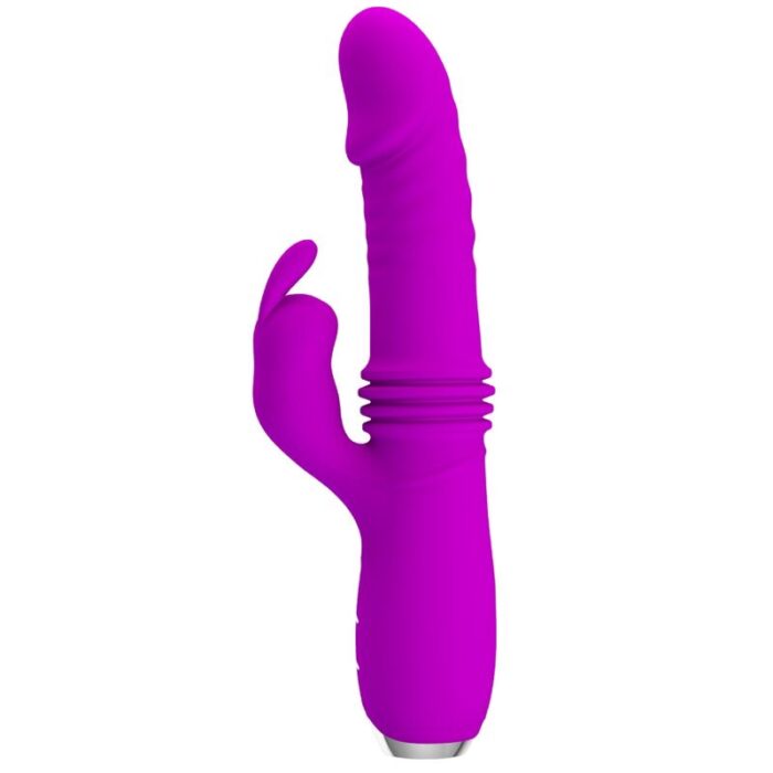 PRETTY LOVE - DOROTHY VIBRADOR CONEJO RECARGABLE MORADO - CandyHot - Foto 2