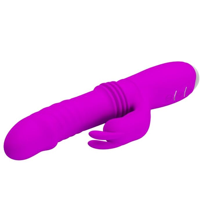 PRETTY LOVE - DOROTHY VIBRADOR CONEJO RECARGABLE MORADO - CandyHot - Foto 5