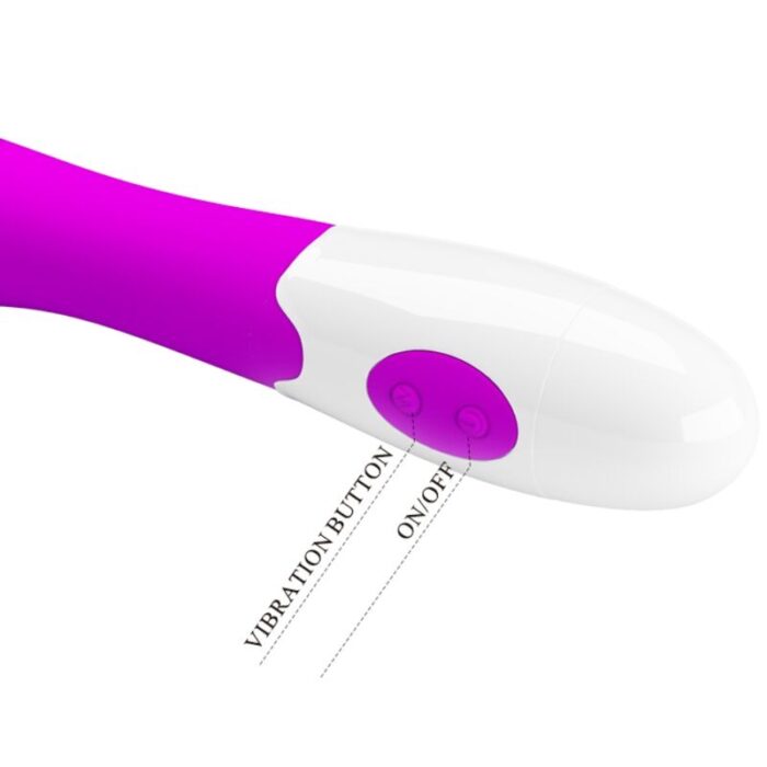 PRETTY LOVE - ELEMENTAL VIBRADOR 30 MODOS DE VIBRACIÓN MORADO - CandyHot - Foto 5